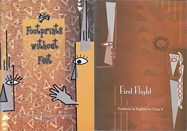 NCERT Footprints Without Feet - Supplementary Reader And First Flight English Textbook for Class - 10 ( Set of 2 Books ) 2025-26 Edition