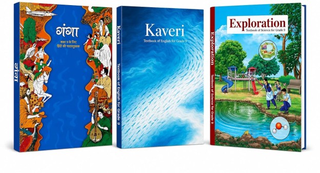NCERT Grade 9 Textbook Set (Ganga, Kaveri & Exploration) | Hindi, English & Science Books | Latest School Edition