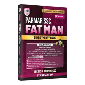PARMAR SSC Fatman GK/GS Theory Book English Medium 2nd Edition 2026 for SSC CGL CHSL CPO MTS Steno & Selection Post